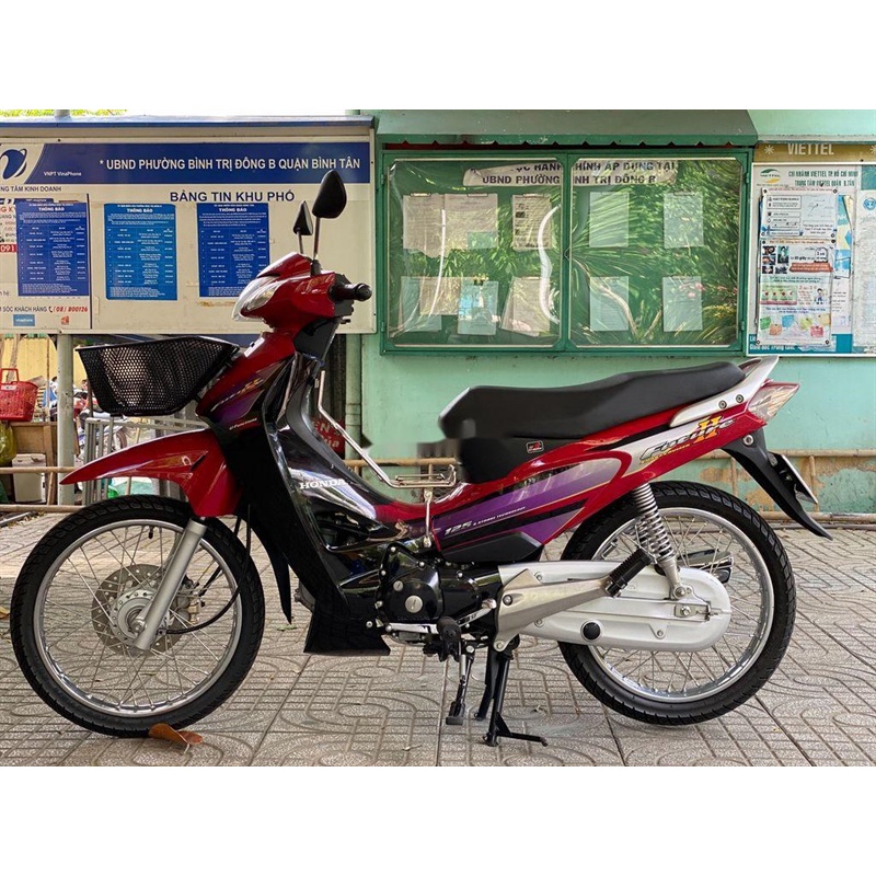 Tem xe Fu 2 Đỏ chính hãng