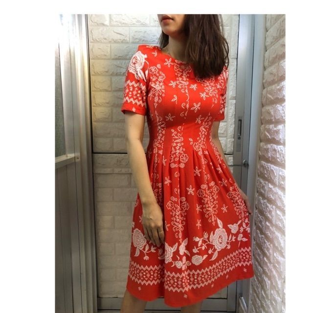 Đầm xòe thun xuất dư xịnvnxk