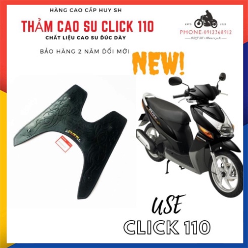 Thảm lót sàn chân Click 110 cao su