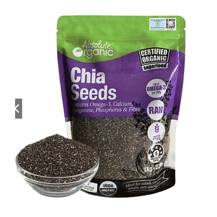 HẠT CHIA 500G/1KG . - USA/ ÚC NỘI ĐỊA NHẬP KHẨU