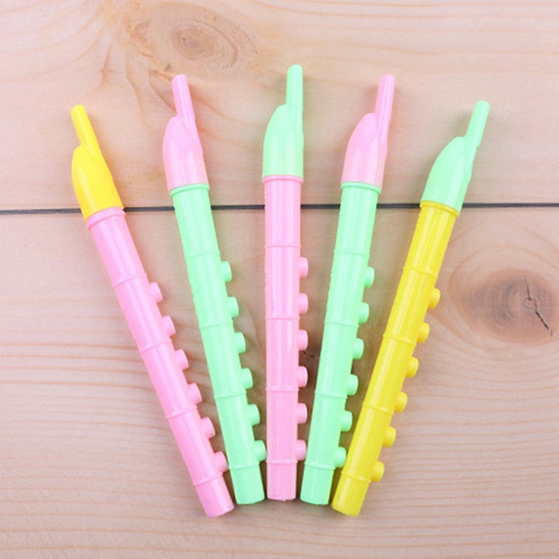 Ống sáo đồ chơi thiết kế 6 lỗ dạy học cho trẻ nhỏ