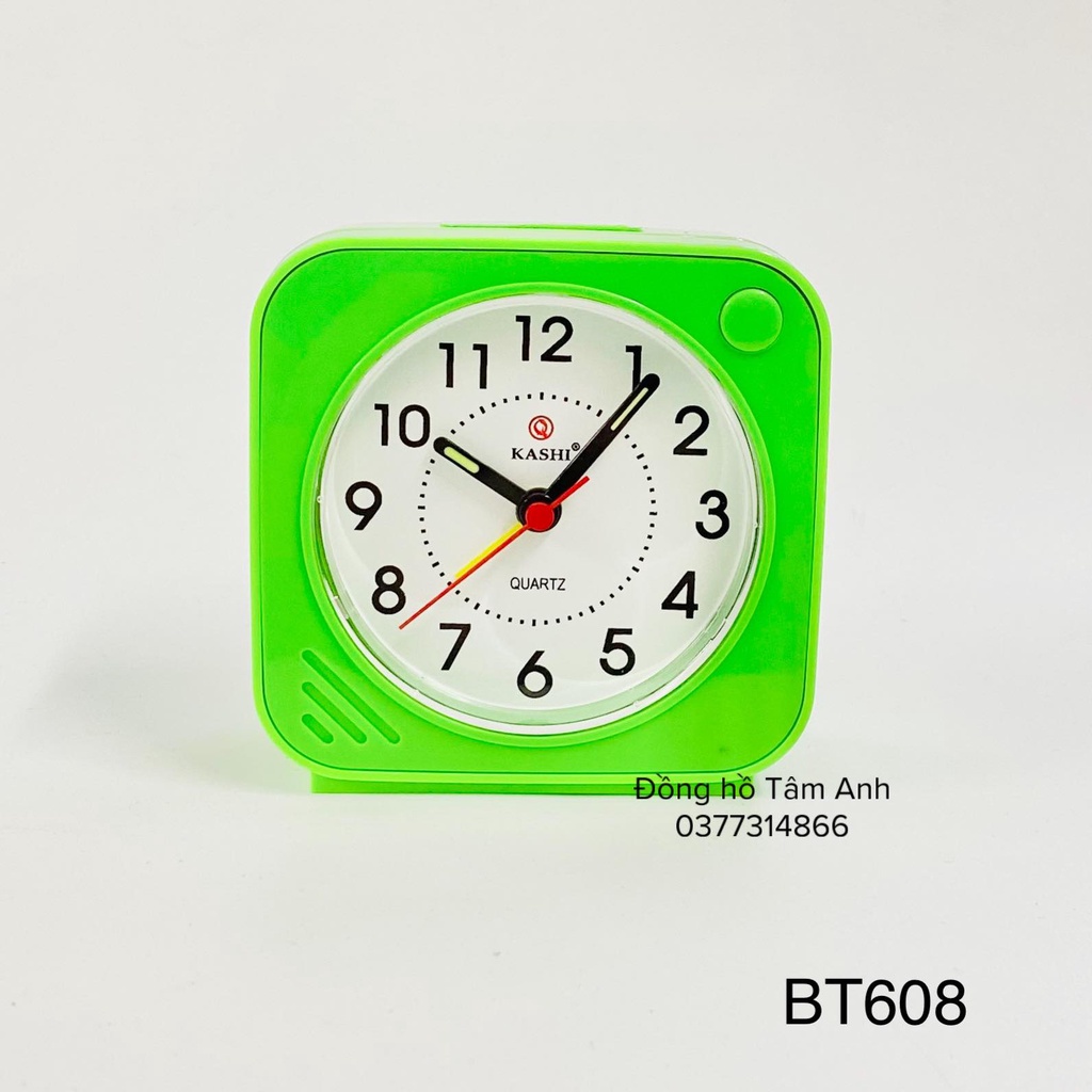 Đồng hồ để bàn , báo thức BT 608(  có đèn)