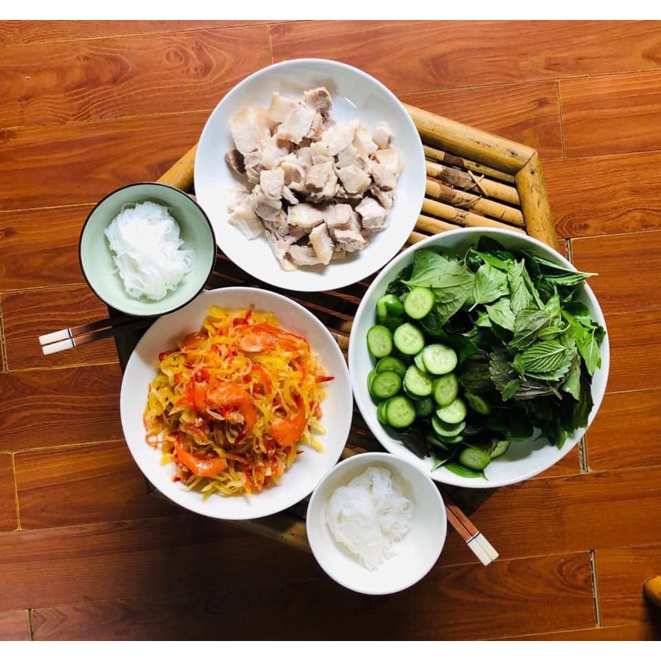 Dưa Ghém Đu Đủ Le'men, Không chất bảo quản, Nguyên liệu tươi ngon - Đặc sản mắm Miền Tây