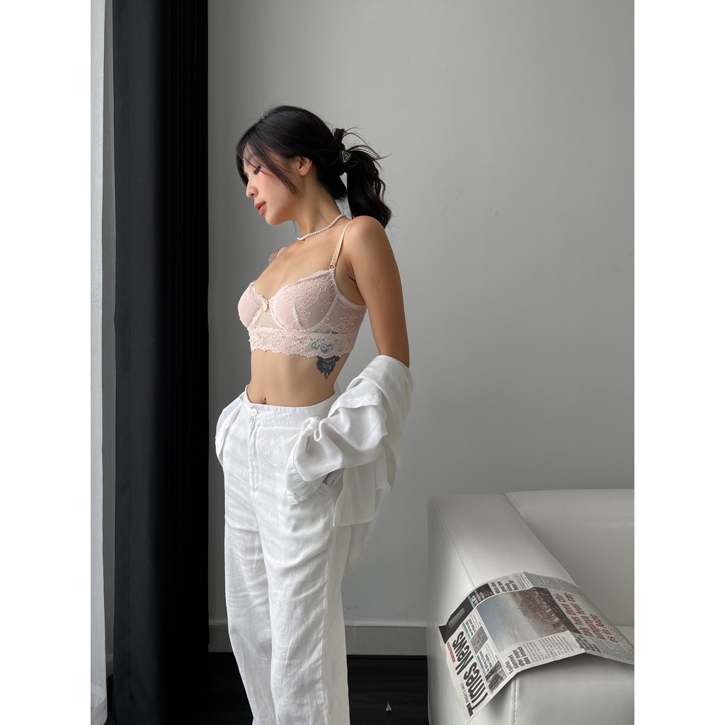 Candy Áo Lót Bralette Có Gọng Đệm Mỏng Nâng Ngực Quyến Rũ Thiết Kế TIMIN WORKSHOP