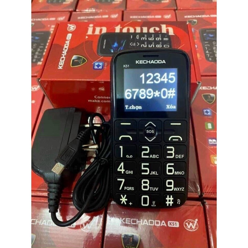 Điện Thoại Người Già Lớn Tuổi Số To Loa To Kechaoda K51 | BigBuy360 - bigbuy360.vn