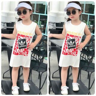 Set váy ba lỗ kèm mũ
