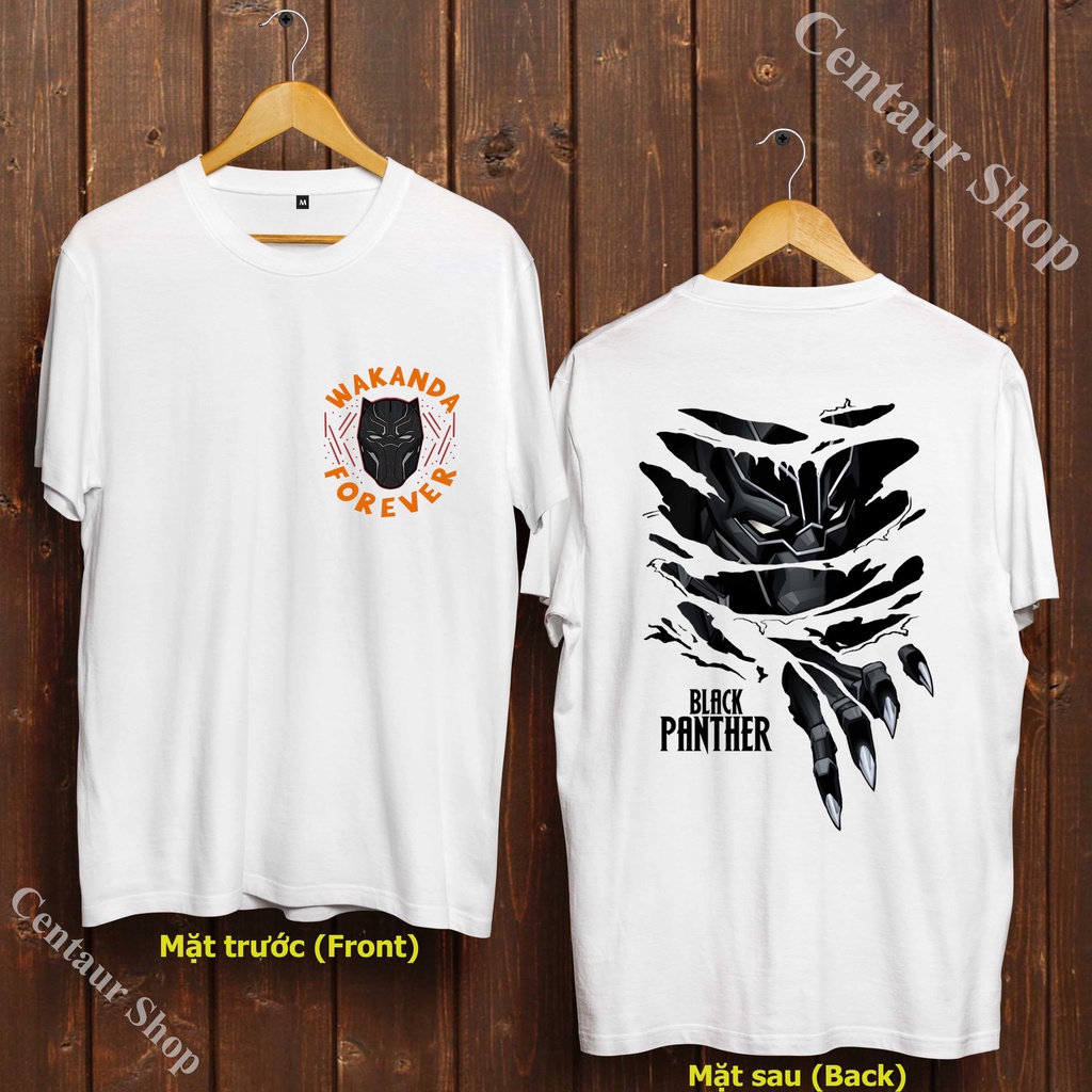 [MỚI]🍭Áo Phông Black Panther - Black Panther T-Shirt - Marvel T-Shirt cực chất - BKP-013