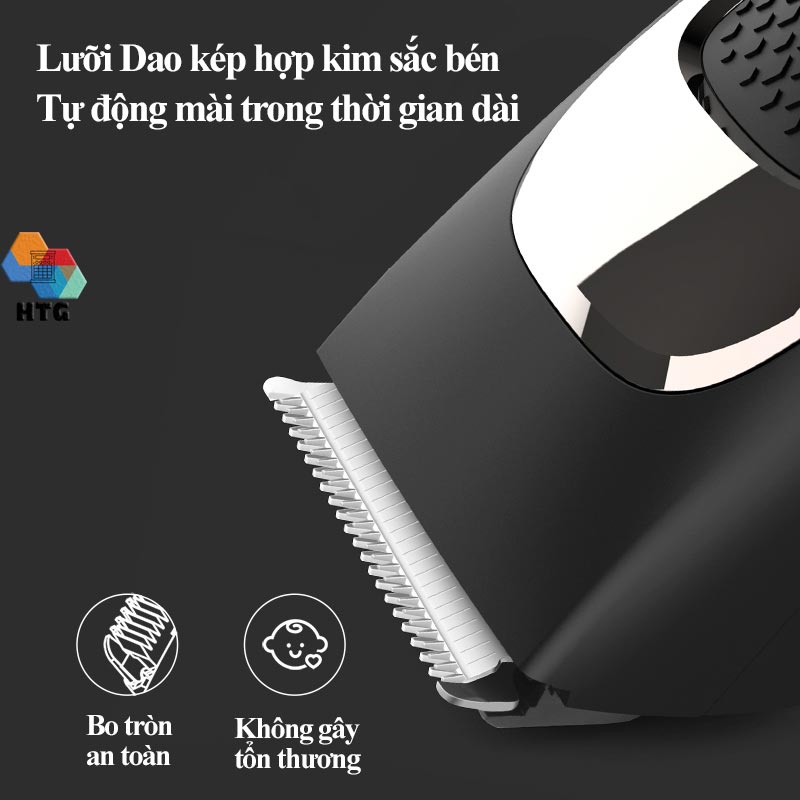 Tông đơ cắt tóc không dây Xiaomi Enchen Sharp3S, hỗ trợ vừa sạc - vừa cắt, lưỡi dao sắc bén tự mài, độ ồn thấp, 7300r/m