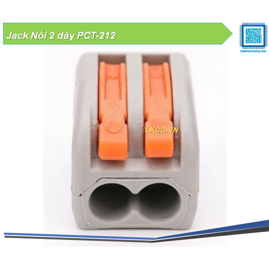 Jack Nối 2 dây PCT-212