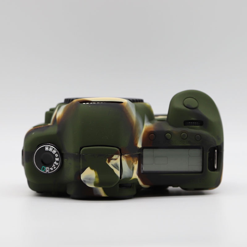 Vỏ bảo vệ bằng Silicon mềm chống trầy xước cho máy ảnh Canon 90D 80D 77D 60D 5D IV 5DS 5DS 5D2 6D II 70D