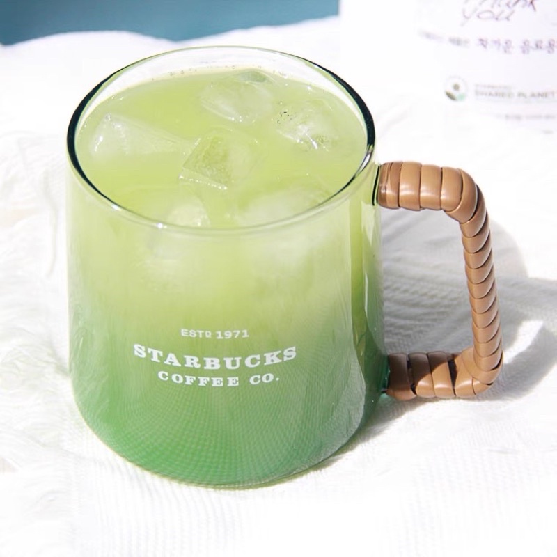 Ly thủy tinh Starbucks Korea Summer 475ml