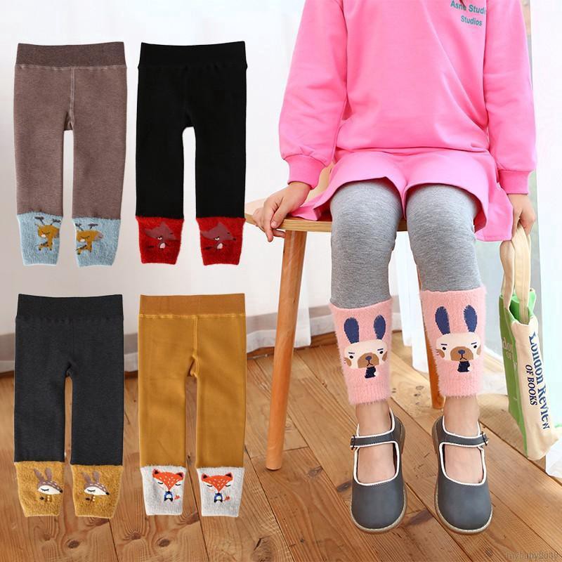 Quần Legging In Hình Động Vật Cho Bé Gái