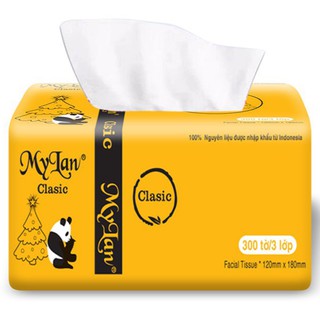 Khăn Giấy Rút Gấu Trúc Hiệu Mỹ Lan (10 Cục)