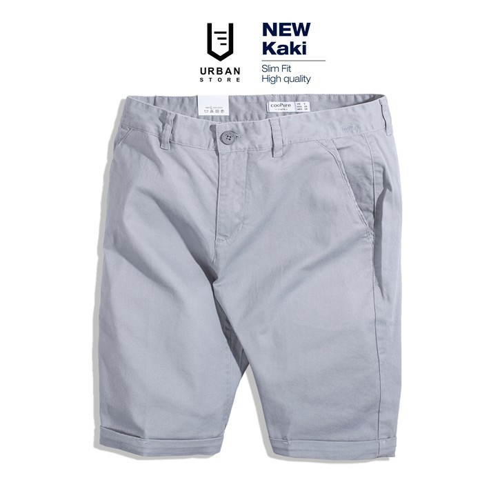 Quần Short Kaki cooPure, Quần Short Vải Kaki Cao Cấp Extra 3% Spendax, Thiết Kế Trang Nhã NO.1507 (7 màu) | BigBuy360 - bigbuy360.vn
