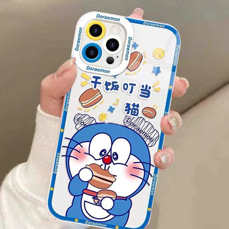 Ốp Điện Thoại TPU Mềm Trong Suốt In Hình Mèo Dễ Thương Cho Iphone 13 Pro Max/12/11/XS/ XR/ X/ 8/ 7/6 Plus Mini SE 2020