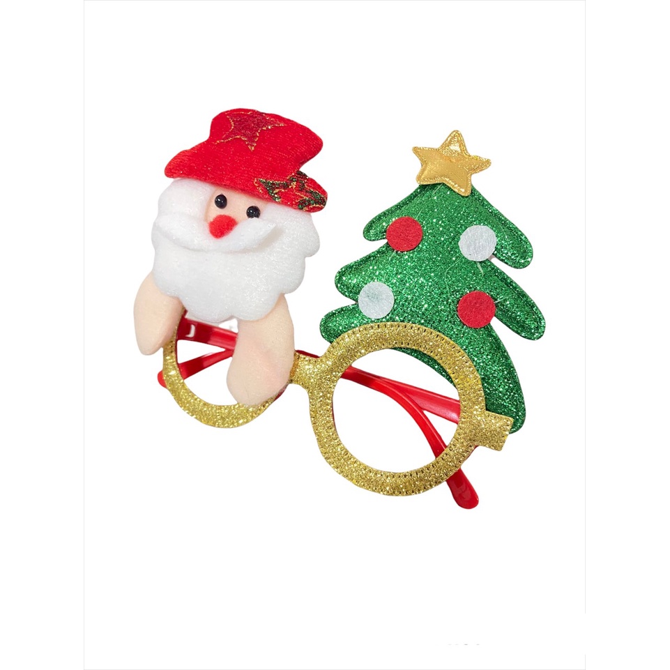 KÍNH NOEL/ GIÁNG SINH SIÊU DỄ THƯƠNG NHIỀU MẪU- TOYS89