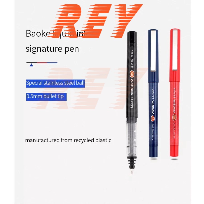 Bút gel nước Baoke ngòi 0.5 Wisdom BK117