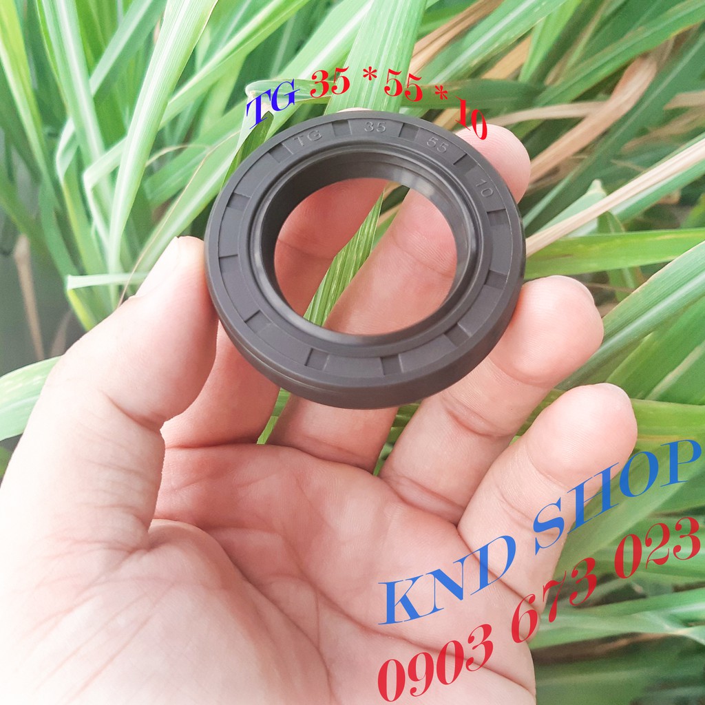 Phốt dầu SVKS TG 35*55*10, Phớt chặn nhớt trục Pully dẫn động trên ô tô, máy tàu thủy và xe cơ giới | KND Shops