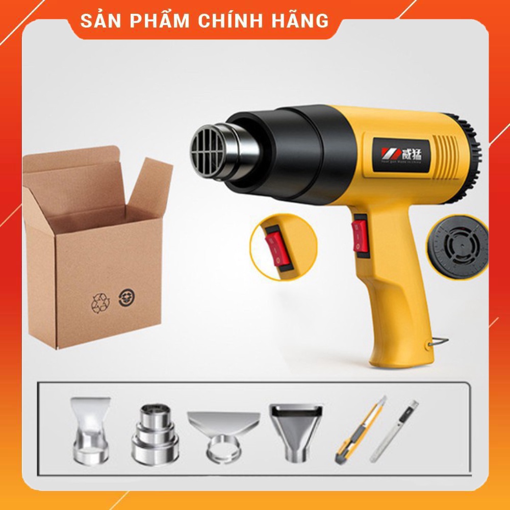 Máy khò nhiệt  2000W , Máy khò hơi nóng