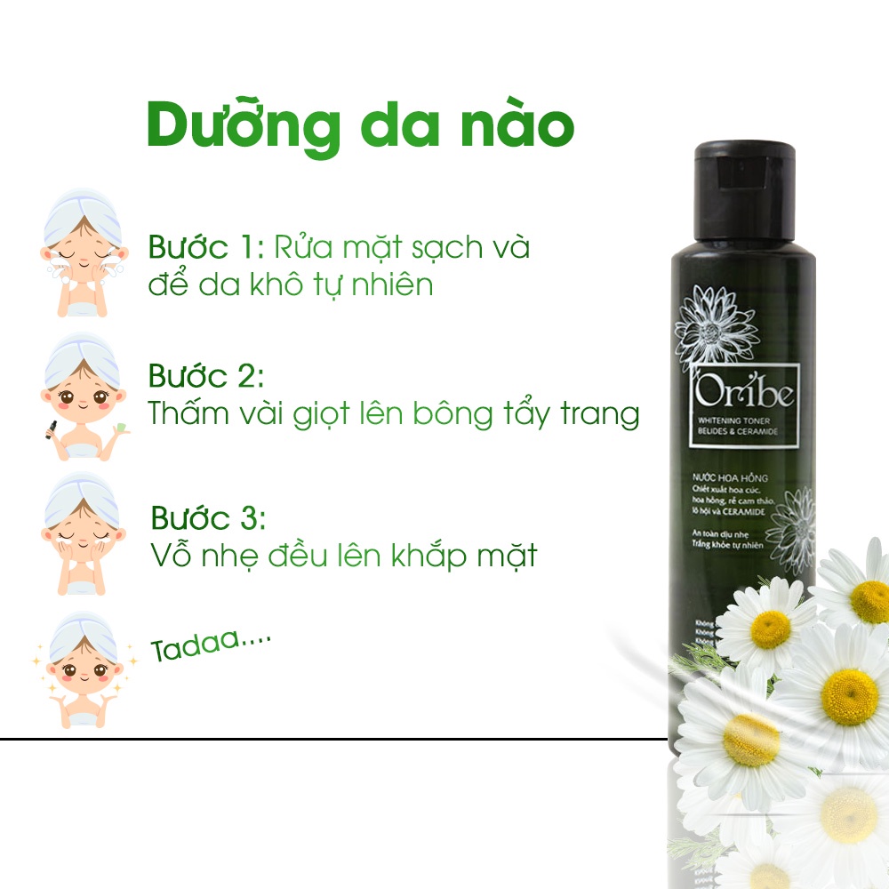 Nước Hoa Hồng Oribe Giúp Làm Sạch Se Khít Lỗ Chân Lông 150ml