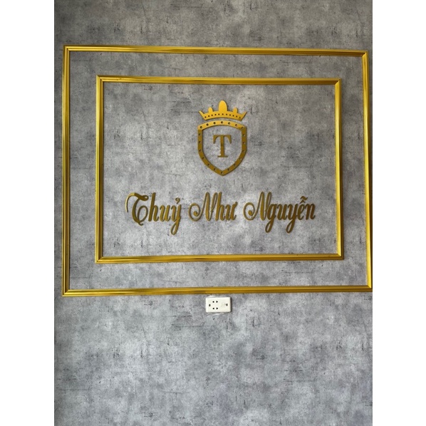 Phào Chỉ Nhựa Vàng Ánh Kim,bản rộng 3cm