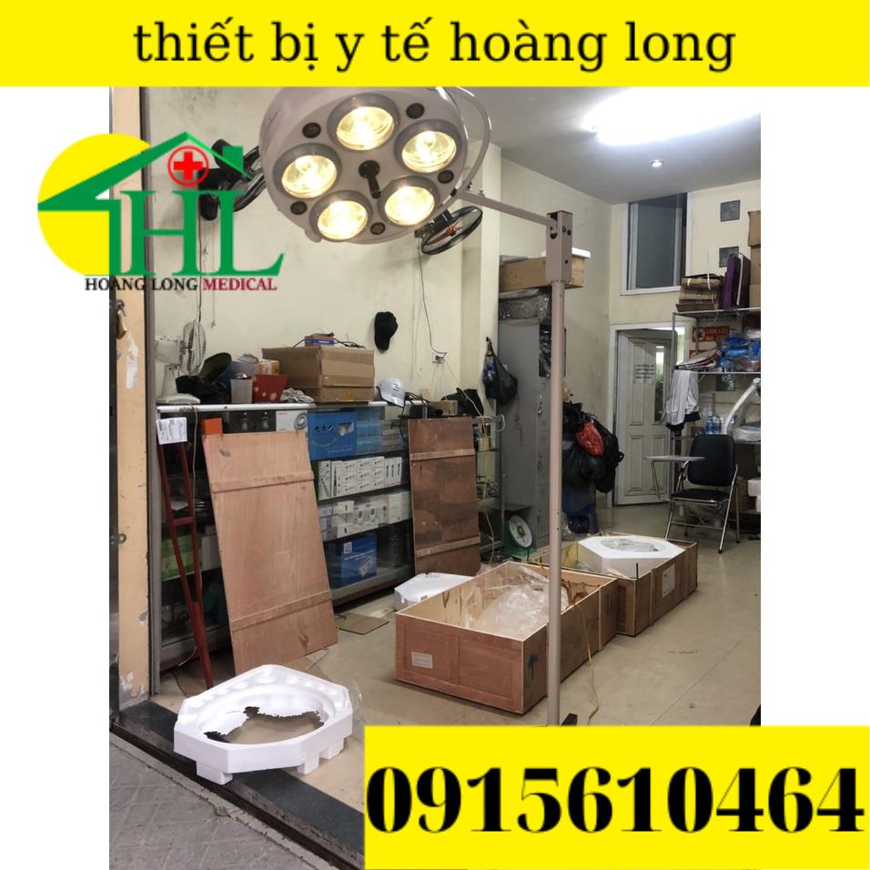 Đèn Mổ Di Động - Đèn Mổ Phẫu Thuật   4 Bóng 5 bóng