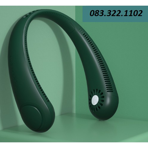 Quạt mini đeo cổ không cánh Bladeless Neck Cooler , hàng chính hãng bh 12 tháng ,Model mới 2021 hot hè năm nay. Tiện lợi