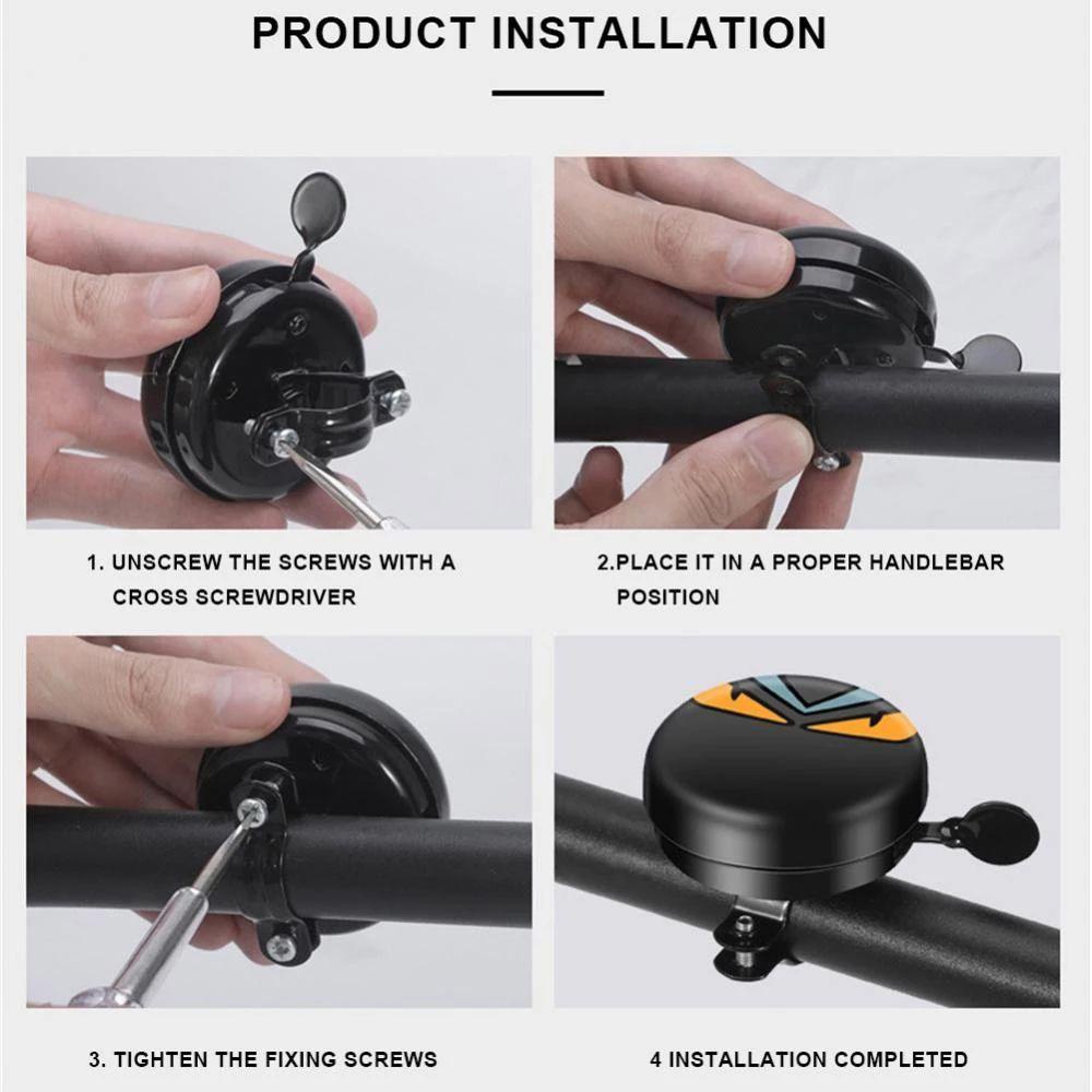 Chuông Cảnh Báo An Toàn Dành Cho Xe Đạp