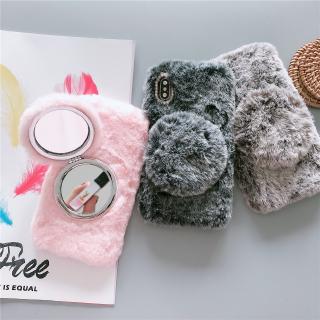 Ốp Lưng Phủ Lông Thời Trang Cho Iphone 12 11 Pro 12max 12pro Xr X Xs Max Se 2020 7 8 Plus 6 6s Plus