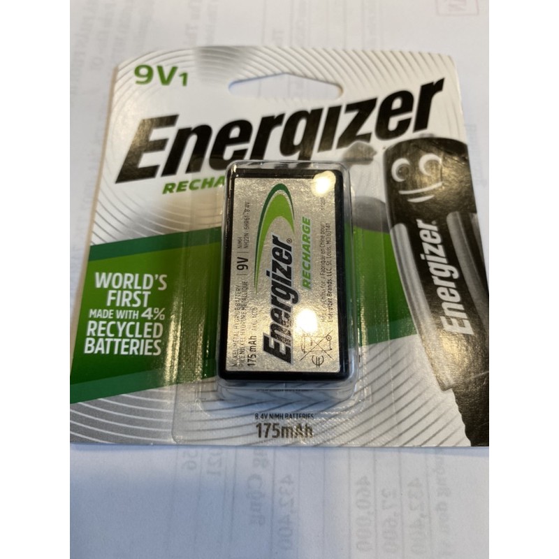 Pin sạc 9v , pin vuông sạc Energizer