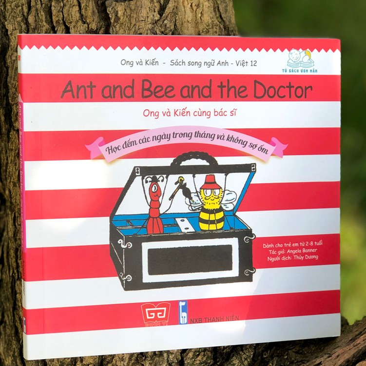 Sách - Ong và Kiến 12 - Ong và Kiến cùng Bác sĩ - Học đếm các ngày trong tháng và không sợ ốm