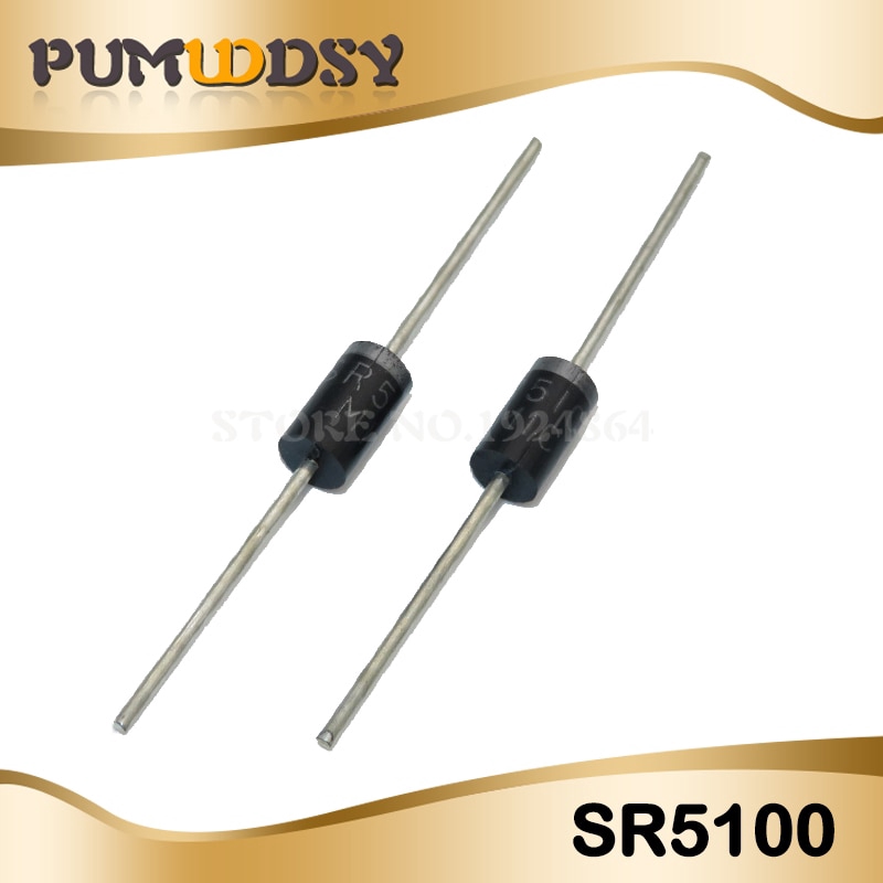 Set 20 điốt SR5100 5A/ 100V DO -27 SB5100