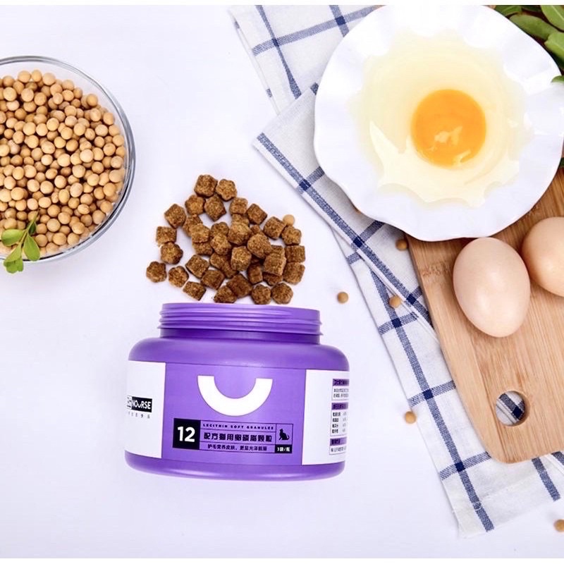 Viên dưỡng đẹp lông cho mèo - NOURSE 12