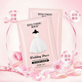 Mặt nạ váy cưới Bisutang