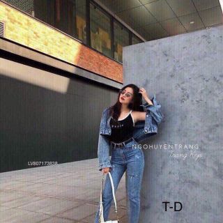 Áo bò túi ngược sau lưng siêu đẹp_THU