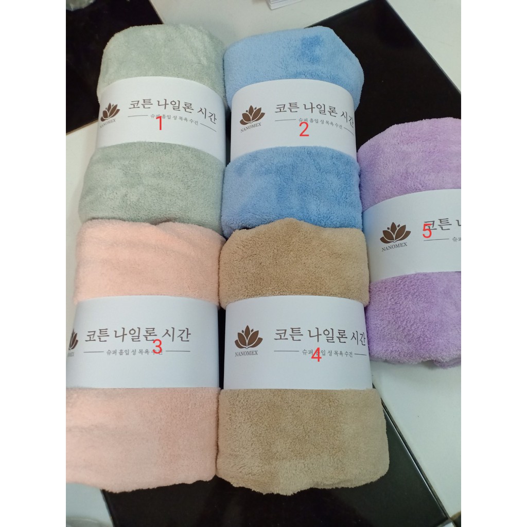 Combo 30khan tắm siêu mềm xuất Hàn 70x140cm