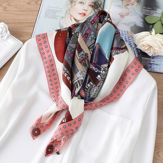 [HÀNG CAO CẤP] Khăn Turban Vuông - Khăn Lụa Vuông - Khăn Vuông Trùm Đầu Size 70x70cm Hàng Cao Cấp