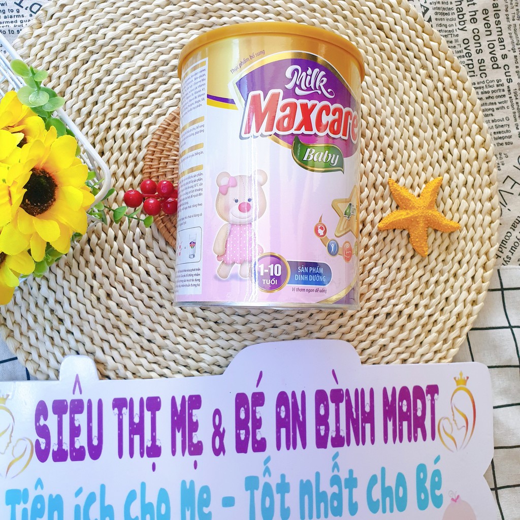 Sữa Maxcare Baby dành cho bé BIENG ĂN - phát triển chiêu cao từ trên 1 tuổi