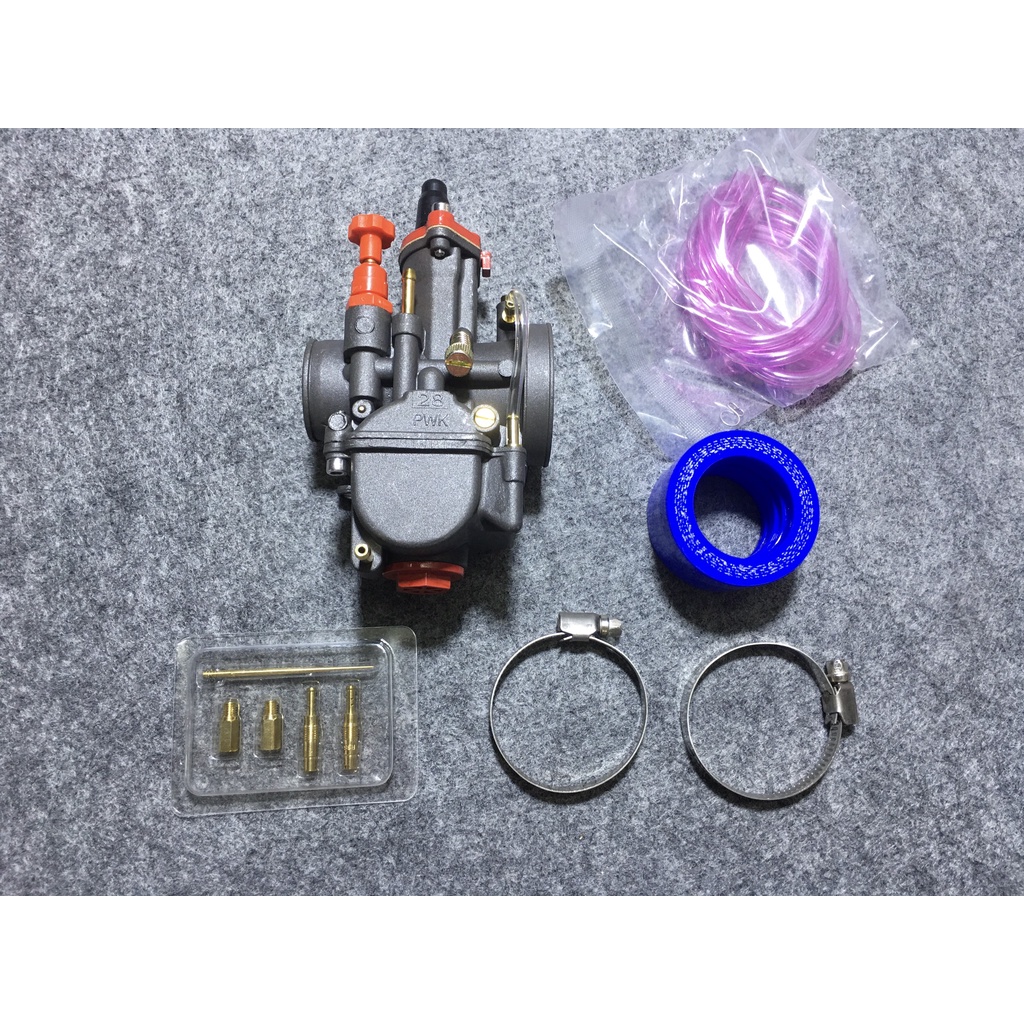 Bình xăng Ga Dẹp OKO họng 28 PWK