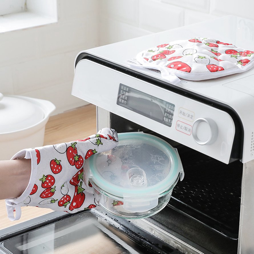 Găng Tay Cách Nhiệt Dùng Trong Nhà Bếp