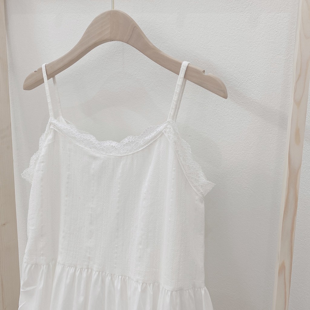 Váy Maxi 2 Dây, Đầm Maxi Đi Biển Hai Lớp Hở Lưng, Form Rộng Che Khuyết Điểm Cơ Thể | BigBuy360 - bigbuy360.vn