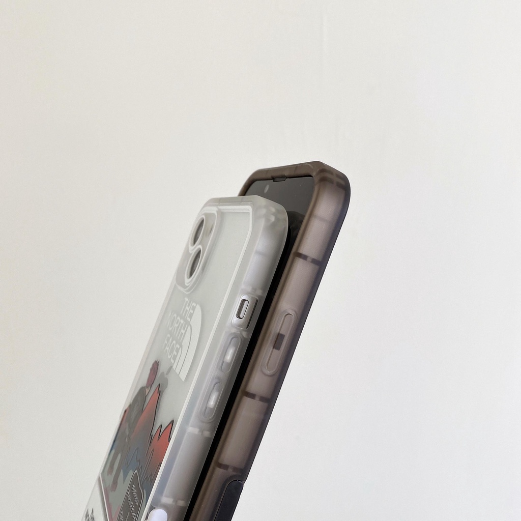 Ốp Điện Thoại Họa Tiết the north face Có Giá Đỡ Cho iphone 13 Pro Max i13 13pro 11 Pro Max i11 iX XS Max 7plus 8plus XR 12Pro 12 Pro Max