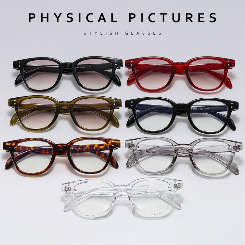 Mắt Kính Gọng Vuông Thời Trang Hàn Quốc Cổ Điển