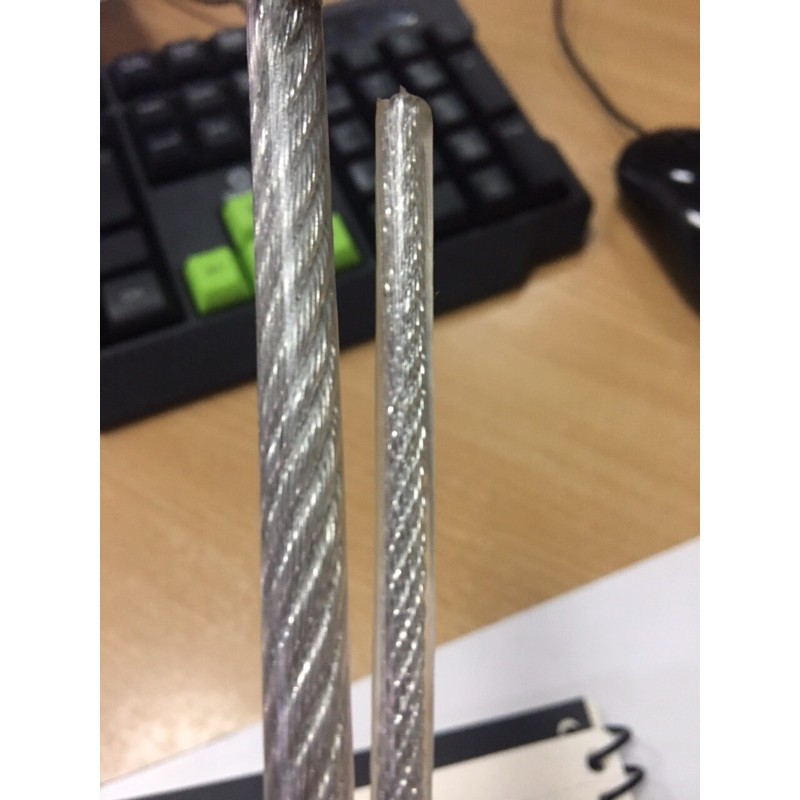Cáp bọc nhựa 4mm-100m