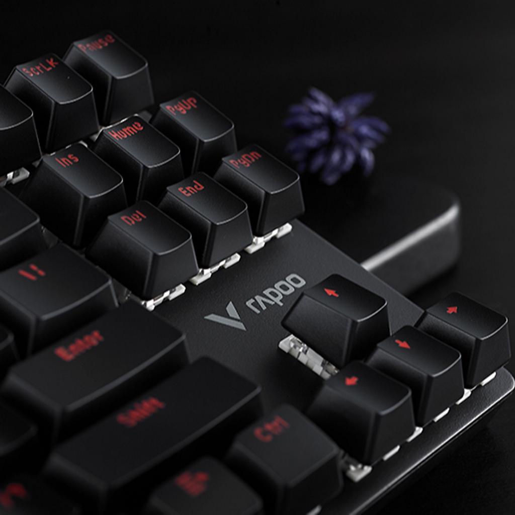 Bàn Phím Cơ Có Dây Gaming Rapoo V500 Alloy  - Hàng Chính Hãng