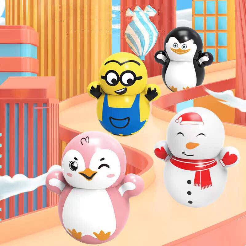 Búp bê lật đật   hình phi hành gia/ ông già noel hoạt hình để bàn WAS621