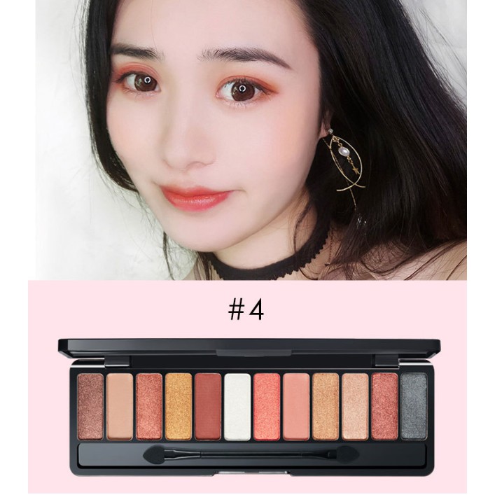 [Mã COSHOT28 hoàn 8% xu đơn 250K] [FREESHIP TỪ 50K]Bảng phấn mắt Lameila 12 màu Play Color Eyes PM1001