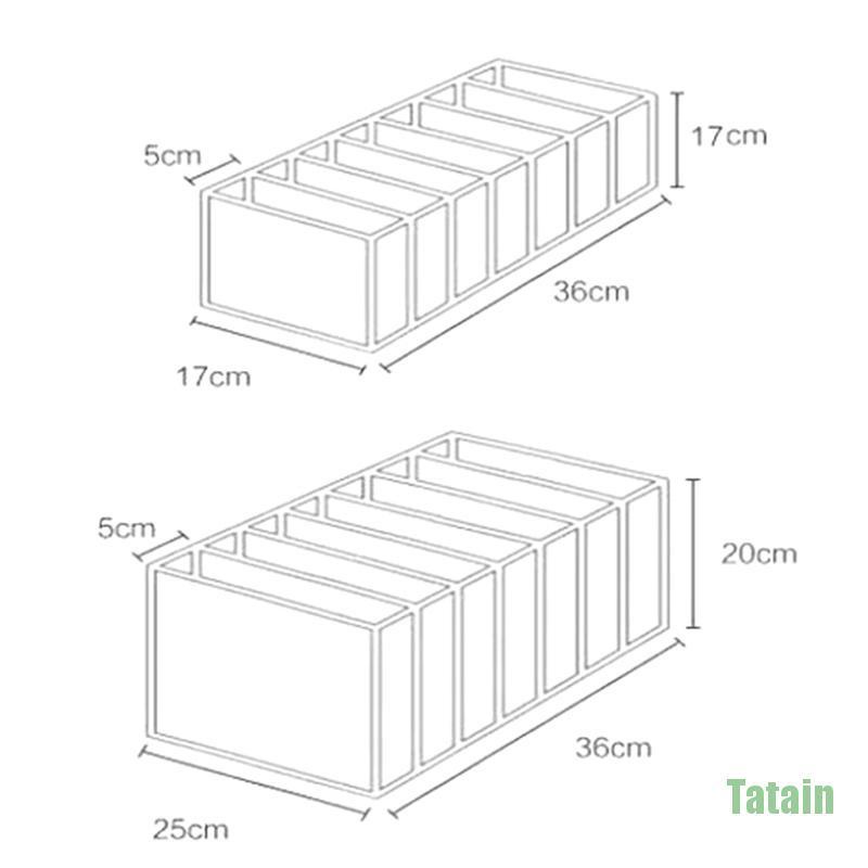Hộp đựng quần jean dạng lưới chia ngăn tiện dụng cho gia đình