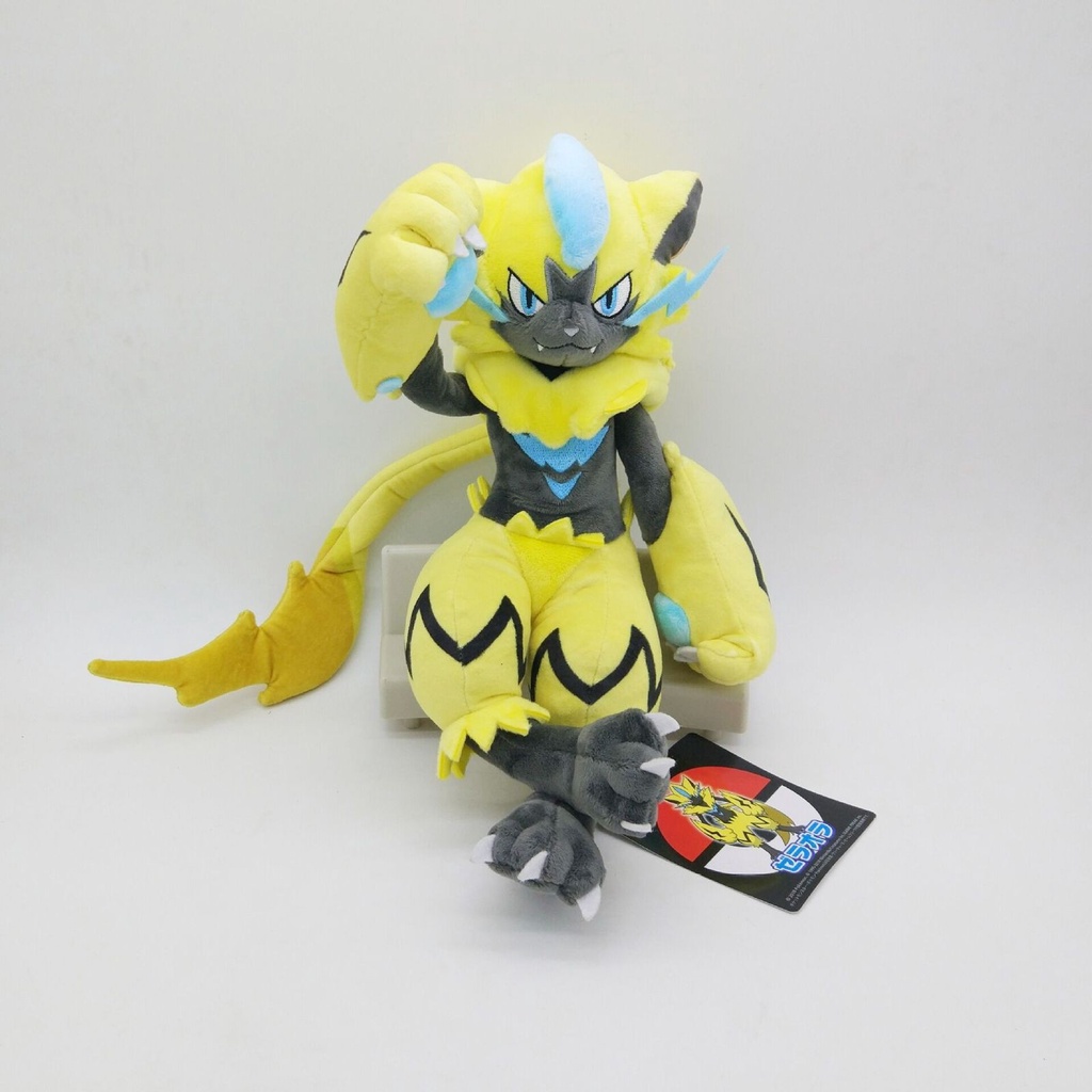 Thú Nhồi Bông Hình Pokemon Sun And Moon Zeraora Cao 30cm