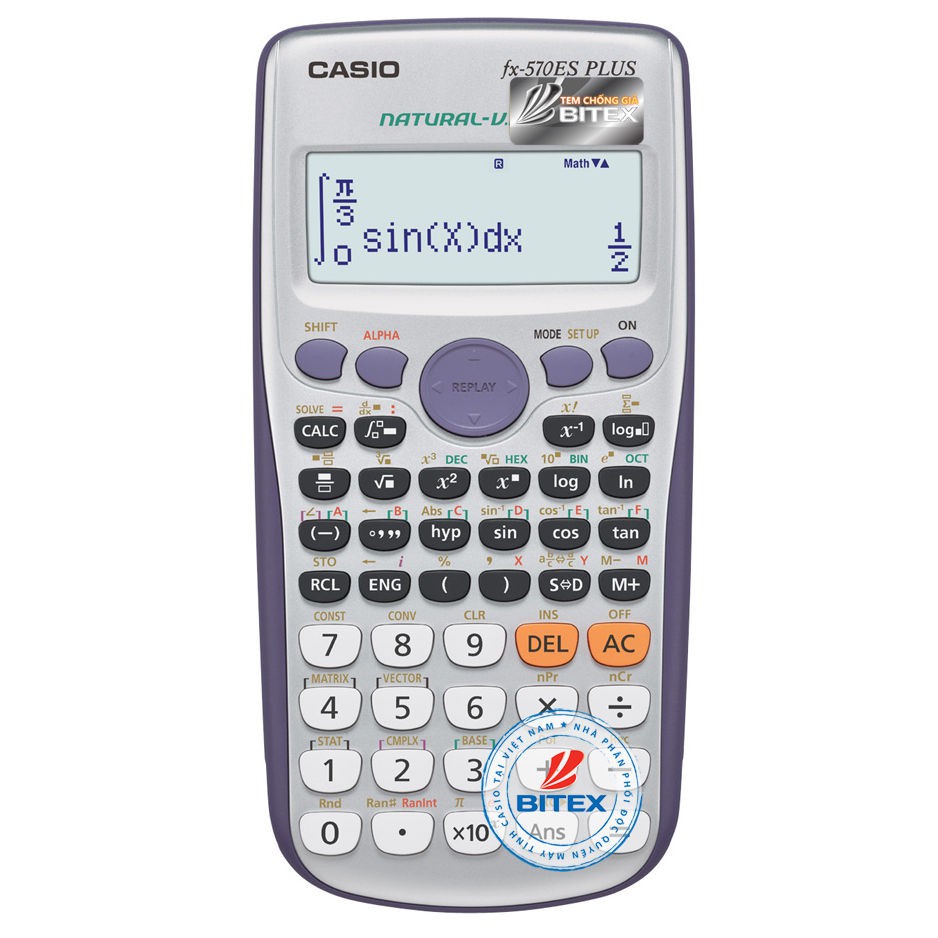 Máy Tính Học Sinh-Khoa Học CASIO FX-570ES/991ES PLUS BH 7 năm